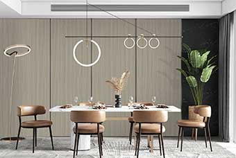 淮安轻奢风格-餐厅