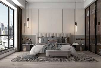 淮安现代风格-卧室