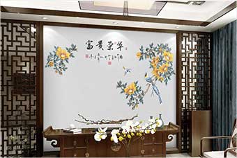 淮安森佰汇航空纤维墙咔(富贵荣华)