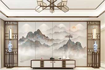 淮安森佰汇航空纤维（山水画系列）